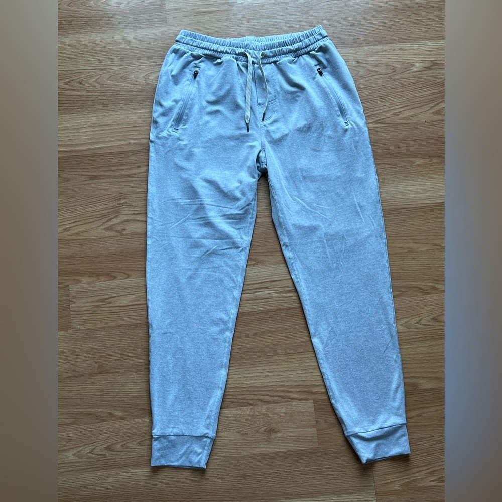 Vuori Light Grey Ponto Joggers